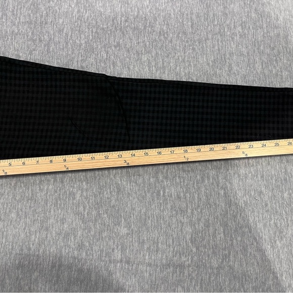 Sanctuary Black Plaid Leggings Ankle-Length - Picture 8 of 10